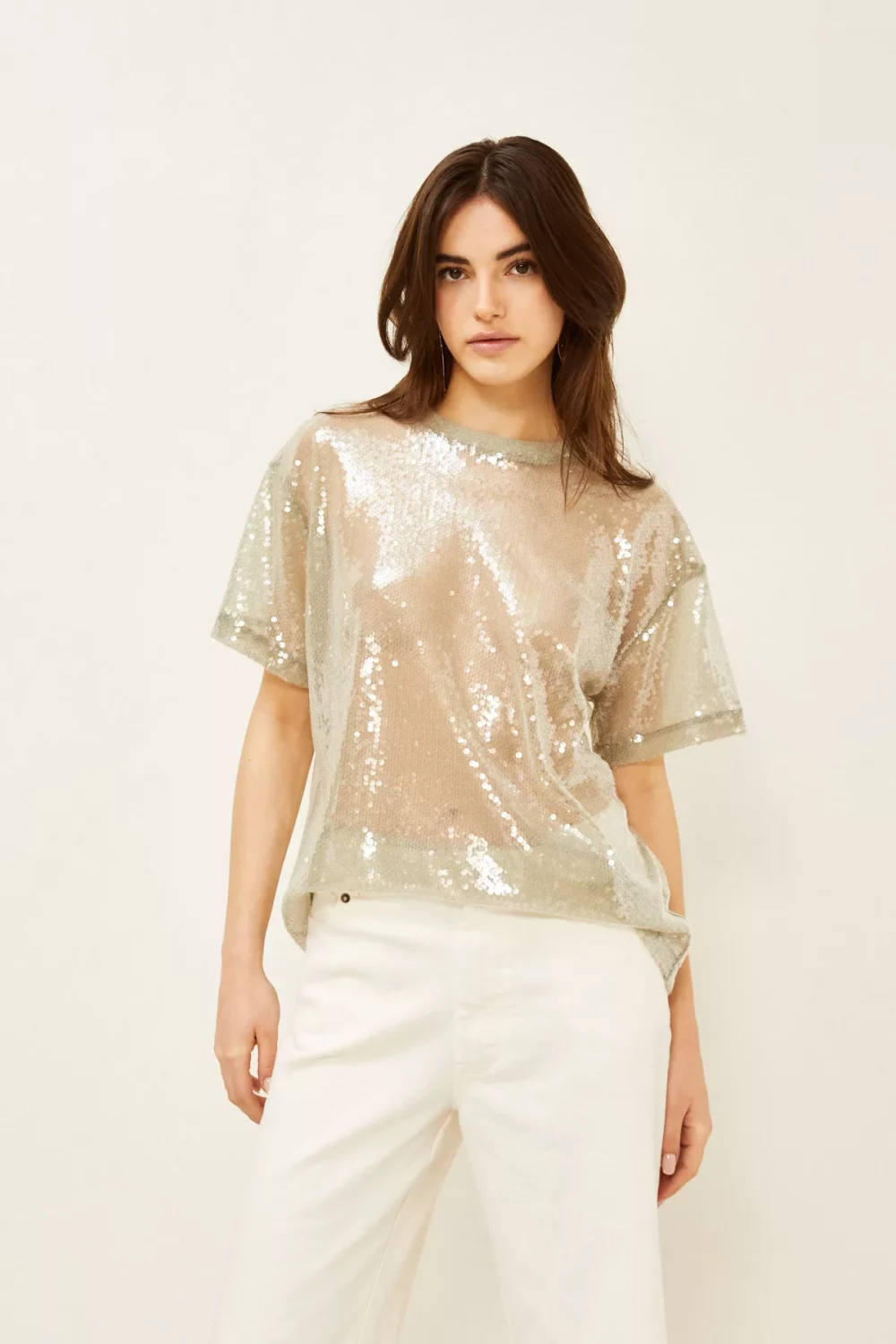 T-shirt paillettes