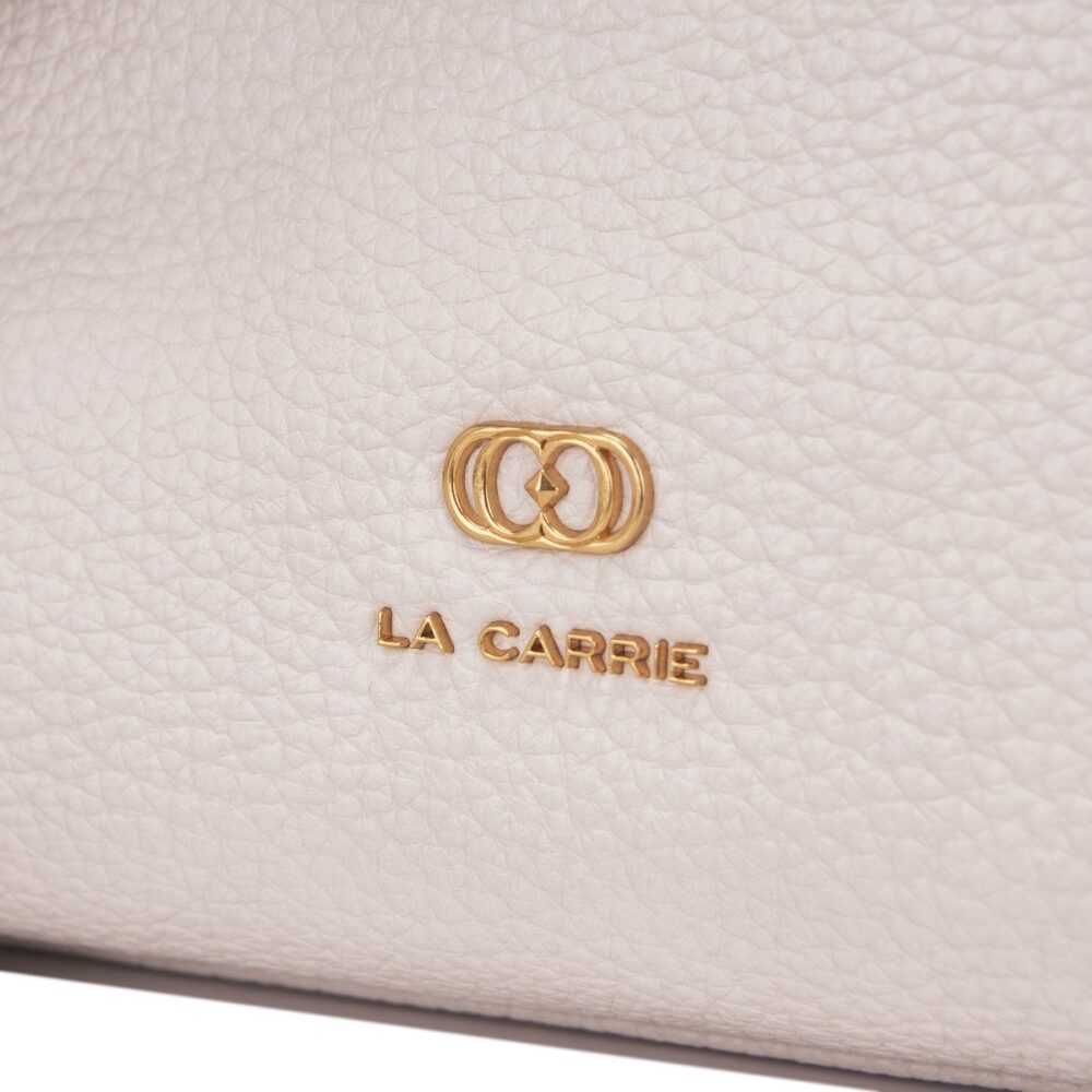 BORSA A SPALLA SCREAMING BELL IVORY - immagine 3