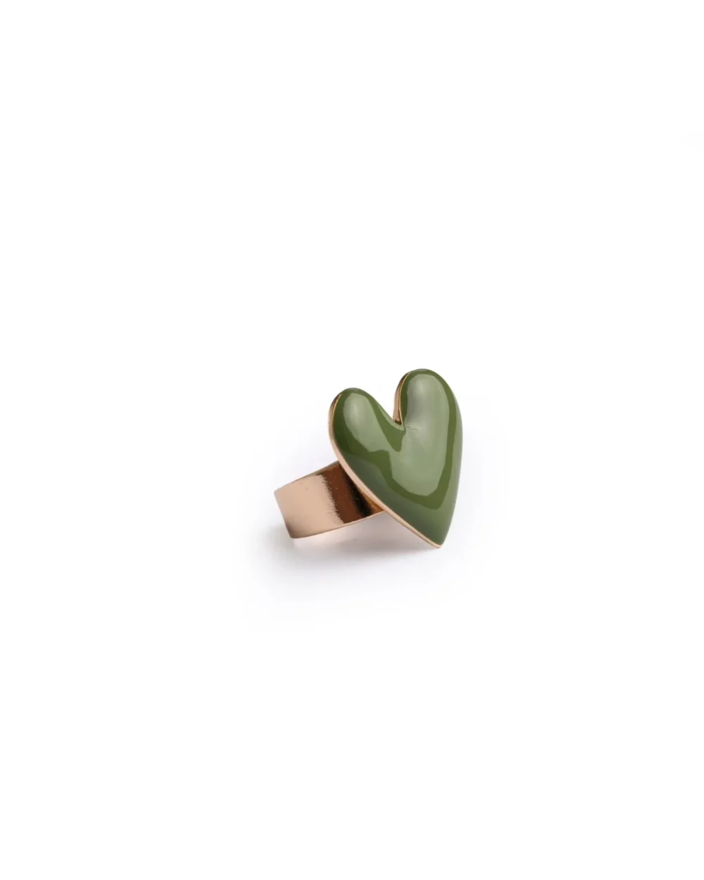Anello regolabile con cuore