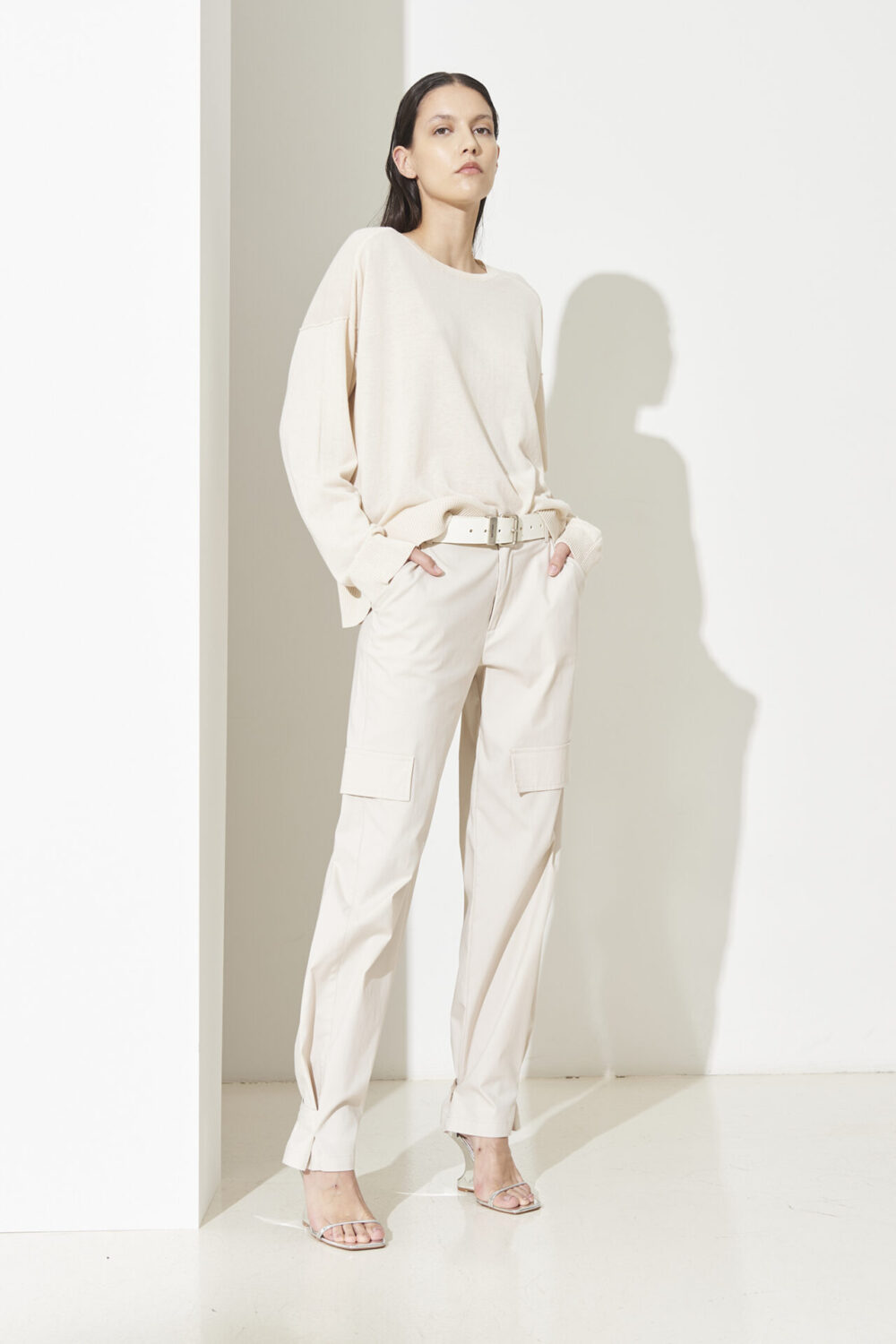 PANTALONE CARGO COTONE STRETCH